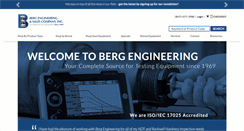 Desktop Screenshot of bergeng.com